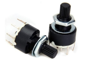 Przełącznik obrotowy 4 pozycje, 60V / 300mA