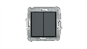 Icon Mechanizm Łącznika Zwiernego, Dwubiegunowego (Dwa Klawisze Bez...