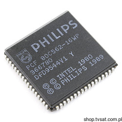PCF80C562-16WP UPC 8Bit ADC UART SMD-PLCC68 PHILIPS