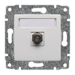 VENA Gniazdo TV SAT pojedyncze typu F typ żeński F 510254