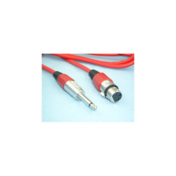 Kabel Jack 6,3 Wt.-Gn.XLR 10m 01246Kabel mikrofonowy