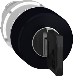 Schneider Electric ZB4BS72 ZB4BS72 Element czołowy dla przycisku resetowalny, zamykany (Ø) 22 mm nieoznakowany chrom, cz