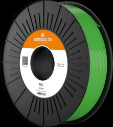 PET-0317B075 PET filament, green, 2.85 mm, 750 g