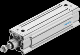 3656643 Standard cylinder, DSBC, dia. 80 mm, M20x1.5, G3/8, D3, PPVA