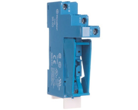 Gniazdo do przekaźników serii 40.31 modułów 99.02, 86.30 zaciski śrubowe montaż na szynę DIN 35mm (klip plastikowy) 95.03SPA