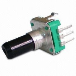 ENKODER 24 IMPULSY L=20MM Z PRZYCISKIEM