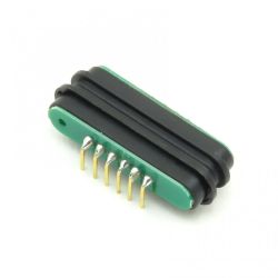 Para 6-pinowych złączy magnetycznych kątowych