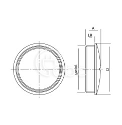 Zaślepka do gwintu, PG48, mosiężna, 414884