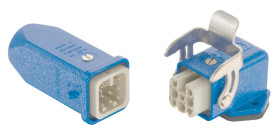 Harting 10360080011 Zestaw złączy męskich Łączna ilość styków: 8 1 szt.