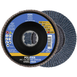 PFERD 67668116 Flap Disc 115 mm 10 pcs high-performance X-LOCK