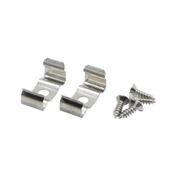 LEDmaxx LCV11 LED connect Fixings 2-Piece Set Stainless Steel Clips