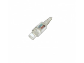 Żarówka LED T5W T5 R5 5mm biała zimna 12V