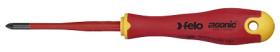 Wkrętak izolowany rozmiar końcówki: ±Z1 Phillips Felo Wkrętak izolowany