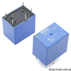 SAM-SH-118DX1 Relay 12VDC 10A R 320 Ohm THT PASI