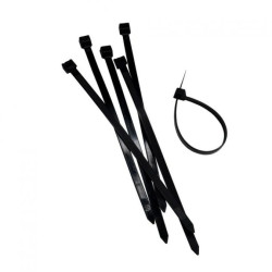 Opaska kablowa czarna UV CT 200/4 100szt.