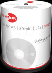 2761103 CD-R 80Min/700MB, 100 pcs Cakebox