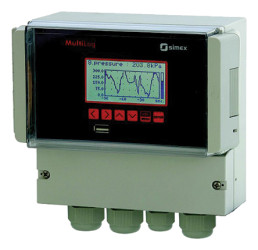Rejestrator wykresów, kanały: 8, SRD N16A, Graphical, Prąd, wyjścia: 2