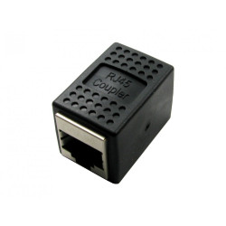 Łącznik Ethernet RJ45 żeńskie Cat6, Cat6a Ekranowane porty: 2 Sprzęgło RS PRO