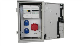 Rozdzielnica Budowlana Na Elewację (2X2p+Z, 1X16a/5P) Rb26x40k40-00012W-E0