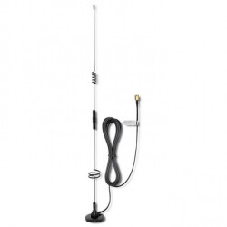 Antena GSM 600-2700MHz LTE - 14dBi - SMA - wewnętrzna - Qoltec 57035