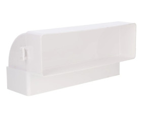 Kolano pionowe płaskie 60x204mm KP204-25