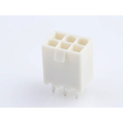Molex 39288060 Mini-fit Jr. 6-pin Sil Socket 4.2mm Pitch Tin Contacts