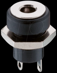 82342 Panel-mounted coupler, front mounting, pin Ø 1.3 mm