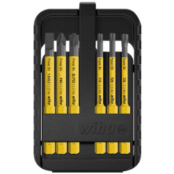 Wiha 44106 Power slimBit electric Bit Set, 7 Piece