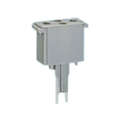 WAGO 280-802 10mm 2-pole Empty Component Housing Type 2 Grey