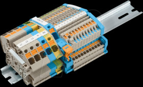 8000122098 Vorbestückte Klemmenleiste für die Hauptverteilung mit einem RCD