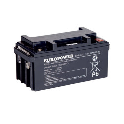 Akumulator 12V-65Ah EPS65-12 EPS, EUROPOWER JAPAN TECH.