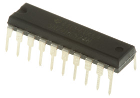 Układ przerzutnika SN74HC574N 20-pinowy, wyjście 3-stanowe, PDIP, Texas Instruments