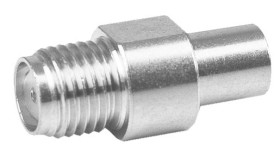 Adapter SMA Telegärtner 100024815 złącze żeńskie SMA - złącze żeńskie MCX 1 szt.