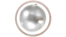 Plafoniera 1X60w E27 Kl.I 220-240V Ip20 Jasmin 270-W Biały Dąb 23123