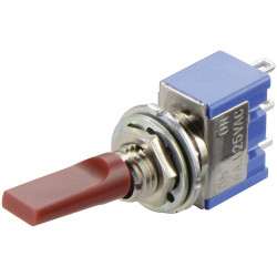Miyama 700967 MS 500 Toggle Switch 250V AC 3A On/On Plastic Arm