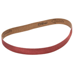Draper 61242 80g 520 x 20mm Sanding Belt for 61025 Air Belt Sander