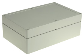 Obudowa ABS szerokość zew. 162 mm długość zew. 252 mm wys. zew. 90 mm Günther Spelsberg IP67 Szary