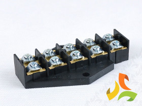 Listwa zaciskowa złączka ZPT 5-35.0 czarna serii ZPT/35,0 mm2 5 torów 83010007 SIMET