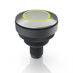 Kontrolka 20 → 28V dc, Żółta 30.3mm LED Pierścień gwintowany RAFI