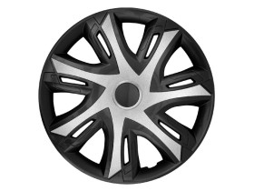 Kołpak 15" N-Power bicolor silver/black 4szt