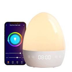 ﻿Inteligentna lampka nocna WiFi RGB wbudowany Głośnik NiteBird LB2 Tuya