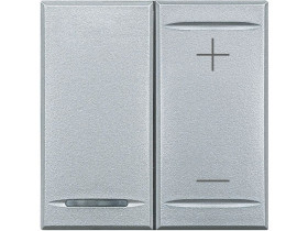 AXOLUTE Ściemniacz przyciskowy 40-600VA 2 modułowy aluminium HC4410 LEGRAND