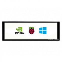 Wyświetlacz LCD 7.9" 400 x 1280 HDMI do Raspberry Pi