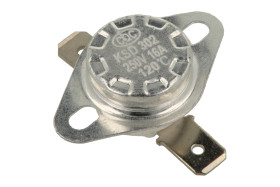 Termostat; bimetaliczny; KSD302; NC; 120°C; 16A; 250V AC