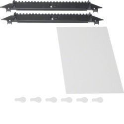 Płyta tylna, 250mm x 355mm, materiał: Stal, Hager