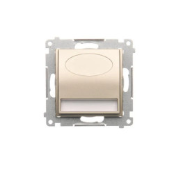 Simon 54 Oprawa oświetleniowa LED, 230 V AC, 1.1 W, 4000 K, złoty mat DOSB.01/44 WMDO-SBxxx1-044