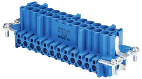 Wkładka złącza męskiego 72.310.2453.9 Wieland Electric Łączna ilość styków 24 10 szt.