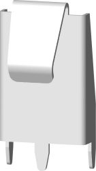 Vogt Verbindungstechnik 1456f.98 Styk pojedynczy 1xAA połączenie lutowane (D x S x W) 8.1 x 9.7 x 18.4 mm