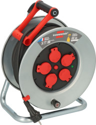 Bęben kablowy 40m 5 gniazda Szpula kablowa typ Typ E - gniazdo francuskie Typ E – francuski 230 V