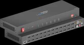PT-SP-HD124DA HDMI splitter, 24 ports, 4K 60 Hz, scaler, audio de-embedding